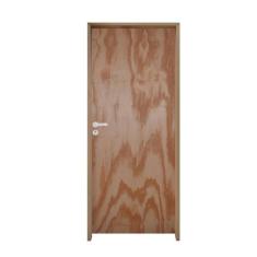 Kit Porta Lisa Mescla 80 x 2.10 Batente 09cm Fechadura Alavanca Extern