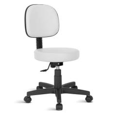 Cadeira Mocho Estética Odontologia Secretaria Rce - Turquesa - Alphafl