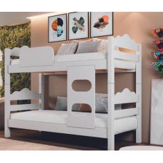 Beliche Kenia 1,60m Altura Descanso Duplo - LCN Moveis, Branco