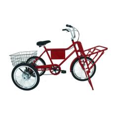 Bicicleta Triciclo De Carga Com Marchas E Freios A Disco - Casa Do Cic