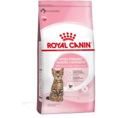 Ração Royal Canin Feline Health Nutrition Kitten Sterilised para Gatos Filhotes Castrados de 6 a 12 meses - 4 Kg