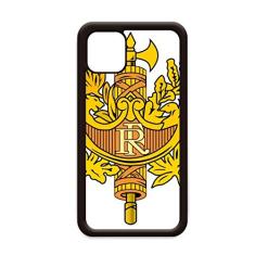 Capa com emblema nacional da França Europa para iPhone 11 Pro Max para Apple Mobile Case Shell