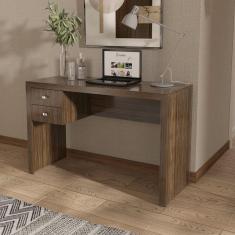 Escrivaninha 2 Gavetas Me4123 Tecno Mobili Nogal