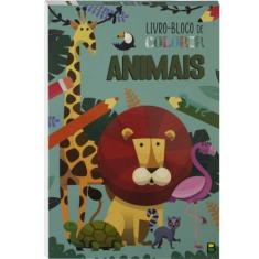 Livro - Livro-BLOCO de Colorir: Animais