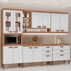 Cozinha Completa Modulada Ester 100% MDF com 2 Balcões independentes 1