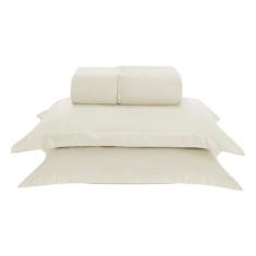 Jogo de Lençol Basic Aba Americana MicroPercal 300 fios Casal 3 Peças 