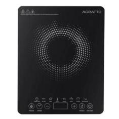 Fogão Cooktop 1 Boca Agratto ACKI01I Indução Portátil Painel Touch Pre