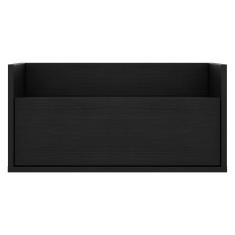 Mesa de Cabeceira 60 Cm Suspensa Multimóveis Preta