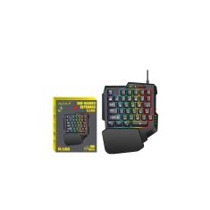 Teclado RGB para jogadores com uma mão AOAS M-100