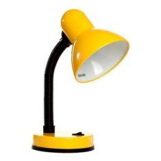 Luminaria De Mesa Max 40W E27 Amarela K2028 Kian, Amarelo