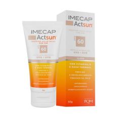 Imecap Actsun Protetor Solar Facial FPS60 Pele Clara 50g - FQM
