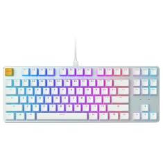 Teclado Gamer Glorious Glo-GMMK-TKL-BRN-W RGB Branco - com Fio (Ingles