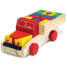 Caminhão Super Transblocos Cpm 21 Blocos Em Madeira