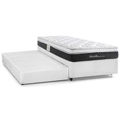 Bicama Box Solteirão com Cama Auxiliar Herval Marselha, 57x96x203 cm