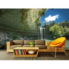 Papel de Parede Paisagens Cachoeira47 - 1,00 X 2,00 - Voce Decorando