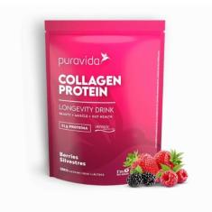 Collagen Protein Berries 450G - Puravida