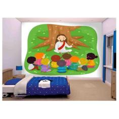 Papel De Parede Infantil Jesus Criança Sermão Azs199 - Você Decora