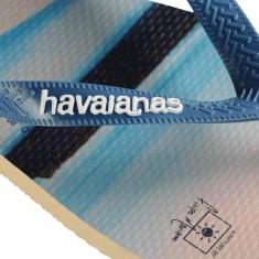 Chinelo Masculino Havaianas Hype. Areia Azul-Masculino