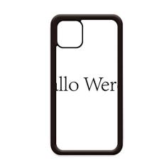Capa Hello World Holandês para iPhone 11 Pro Max para Apple Mobile Case Shell