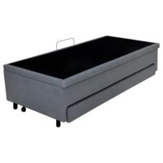 Bicama Solteiro com Baú 88x188 material sintético - B&G