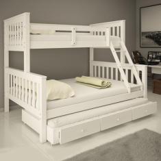 Treliche Com Gavetas Cama Casal Solteiro De Madeira Flex Exclusivo Tot