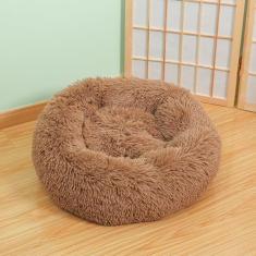 KAIJIE Cama de cachorro para cães extra – Cama lavável para animais de estimação, antiderrapante, redonda e fofa, para cães de 70 cm de diâmetro
