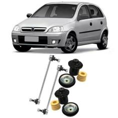 Bieleta + Kit Batente Chevrolet Corsa Dianteiro 2003 Até 2012 O Par - 