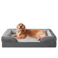 Cama Ortopédica para Cães Invenho Large XL - Lavável e Impermeável