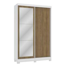 Guarda Roupa Roupeiro com 2 Portas de Correr e Espelho CB01N571 Kappes
