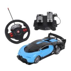 Carrinho Racing Control Spark Azul e Preto Multikids - BR1339, Azul