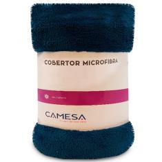 Manta Cobertor Solteiro 150x220cm Microfibra Soft Macia Fleece Camesa - Emcompre