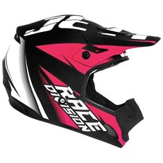 CAPACETE OFF ROAD PRO TORK TH1 JETT FACTORY EDITION NEON ROSA TAM. 60