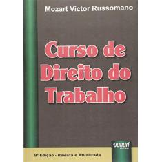 Curso de Direito do Trabalho