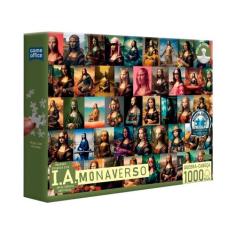 Quebra-cabeça 1000 Peças Game Office IA Monaverso - Toyster Brinquedos