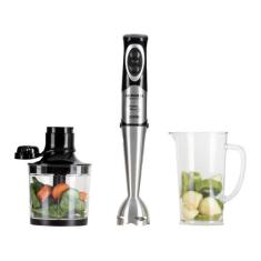 Mixer Mondial Power Premium Preto/Inox 500W 220V - M-07, Preto e Inox,