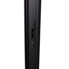 Janela de Correr Abertura Dupla Premium 3 Folhas Vidro Liso 100x150cm 