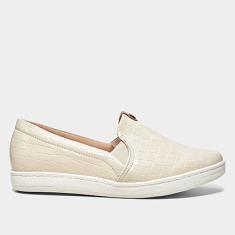 Tênis Modare Básico Em Croco Feminino-Feminino