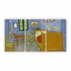 Quadro O Quarto Van Gogh Arte Canvas 125X65Cm - Geral