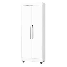 Armário Multiuso 2 Portas com Chave Texas Branco