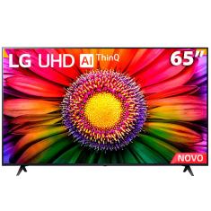 Smart TV 65" LG 4K UHD ThinQ AI 65UR8750PSA HDR, Bluetooth, Alexa, Airplay 2, 3 HDMIs