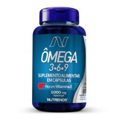Nutrends Ômega 3 6 9 (Prímula Linhaça E Borragem) 1450Mg 60 Cápsulas