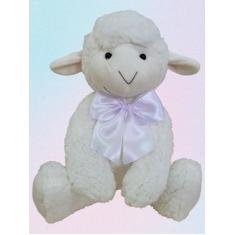 Ovelha pelúcia fofinha decoracão nicho menino menina bebê laços variad