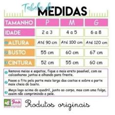 Fantasia Infantil Princesa Bela Vestido Luxo De 2 À 8 Anos - Brink Mod