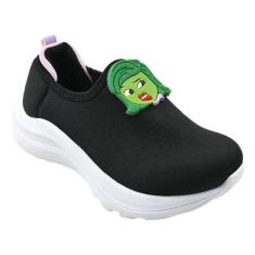 Tênis Infantil Menina Diversão Calce Fácil Conforto Casual-Feminino