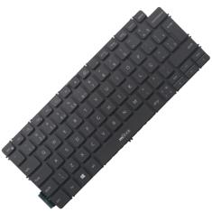 Teclado compatível com Dell Inspiron 14 5490 Cinza com Led