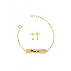 Conjunto Infantil Chapinha Coração E Brinco Bolinha