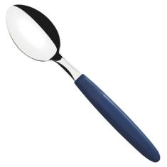 Colher de Mesa Ipanema Tramontina em Aço Inox Azul