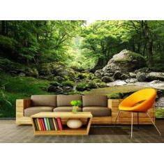 Papel de Parede Paisagens Floresta 136 - 1,00 X 1,00 - Voce Decorando