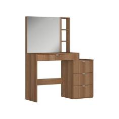Penteadeira Camarim com Espelho 4 Gavetas B's - Emovell, Montana