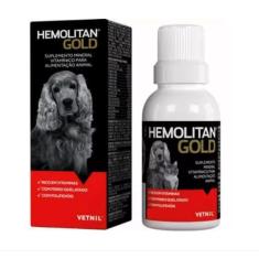 Hemolitan Gold 60 Ml Suplemento Cães E Gatos - Vetnil